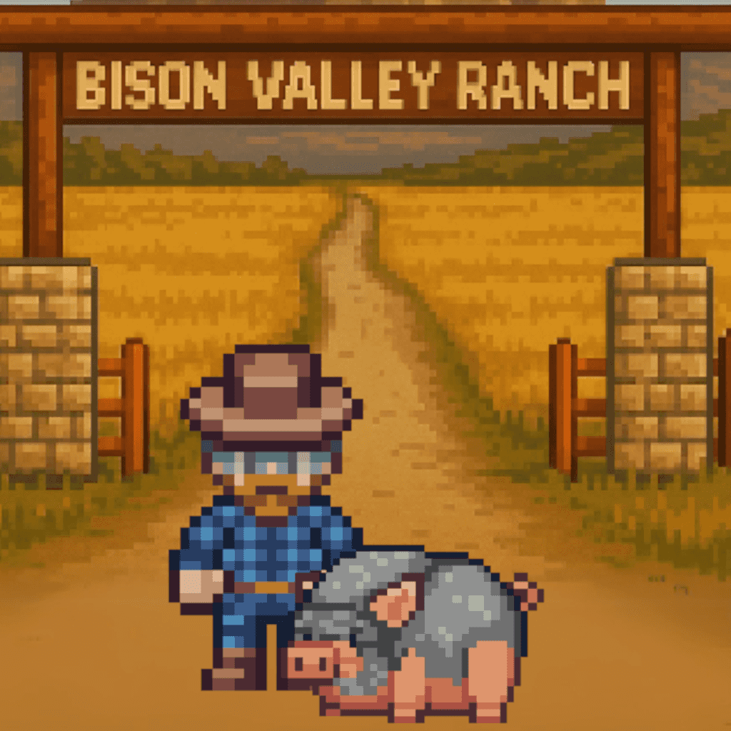 Bison Valley Game Screenshot 2